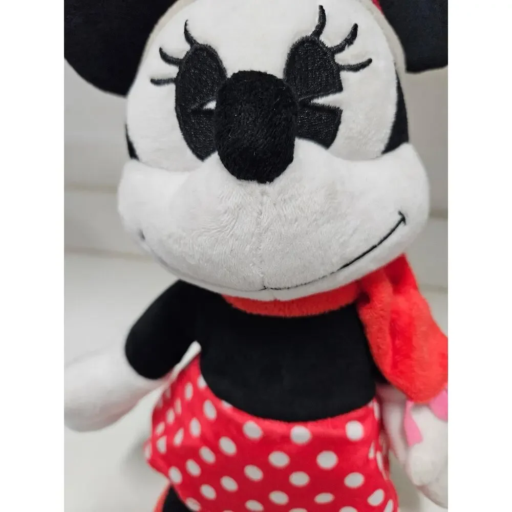 New Disney Minnie Mouse Animated Plush Dancing Musical Christmas Toy Doll 13